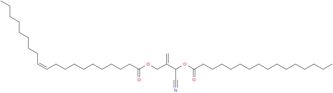 2 [cyano [hexadecanoyl]oxymethyl]prop 2 enyl eicos 11z enoate
